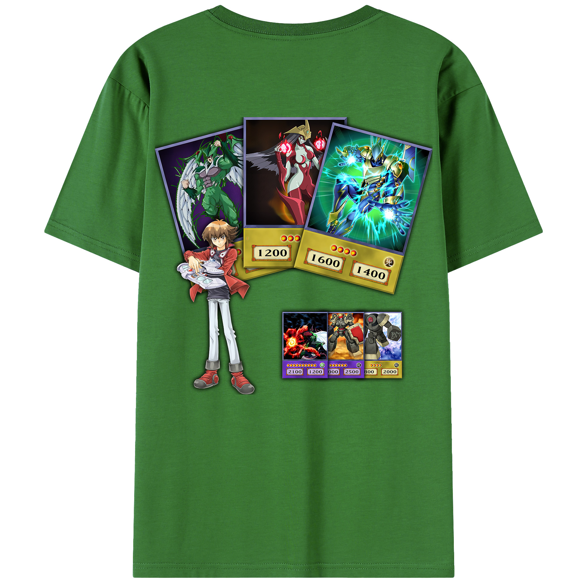 （画像用） 遊☆戯☆王 Yu-Gi-Oh! レディース半袖Tシャツ(バックプリント)